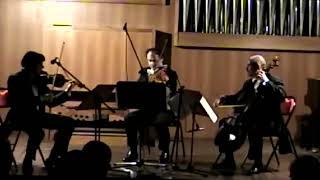 LEO WEINER TRIO op6 for strings Rogliano Poggi Paccagnella [upl. by Lednyk540]