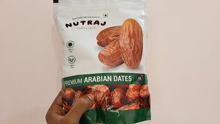 Nutraj UAE Arabian Dates review [upl. by Gorman]