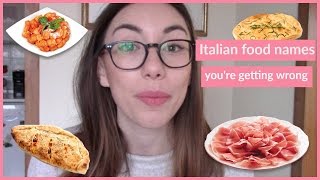 How to pronounce in Italian FOCACCIA CALZONE GNOCCHI PROSCIUTTO [upl. by Jessy]