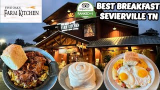 Five Oaks Farm Kitchen Breakfast Review 1 On Tripadvisor SeviervillePigeon Forge TN [upl. by Atneciv]