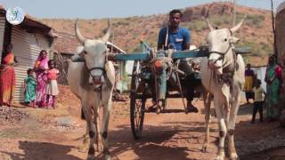 Cost Effective Breaking system to bullock cart by LEADer Bhimshi [upl. by Dolli]