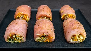 This recipe for chicken breast rolls has broken all records [upl. by Akeim]