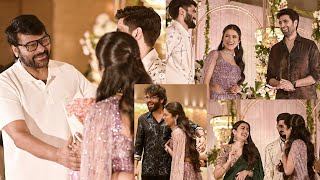 TFI Celebs Attends at Designer Shravya Varma  Srikanth Kidambi Wedding Reception  Chiranjeevi  FT [upl. by Skyler]