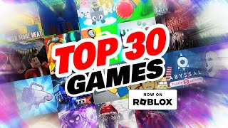 TOP 30 ROBLOX GAMES FROM 2023 [upl. by Mahla]