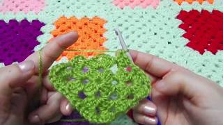 BeginnerHow To Crochet Granny SquareHINDI TUTORIAL [upl. by Rankin517]