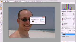 Serif PhotoPlus X6 Tutorial  Adding a Fake Tan [upl. by Dagney977]