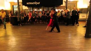 Tango Tanzkurs Online ✓Gratis✓ • Cunita y cuadrado • Tango München [upl. by Marybelle]