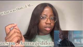 aespa 에스파   Armageddon MV Reaction [upl. by Angi]