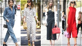 16 DIFFERENT WAYS TO WEAR A JUMPSUIT STYLE TIPS amp OUTFIT IDEAS [upl. by Ursuline]