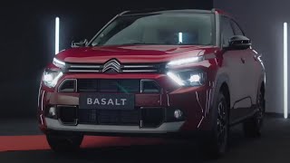 Finally Citroen Basalt 0fficially Teased  Complete Exterior amp Interiors Revealed  Citron Basalt [upl. by Yelekreb]