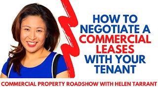 How to Negotiate a Commercial Lease with the Tenant 2020 for beginners retailofficeReal estate [upl. by Mort116]