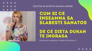 Cum si ce inseamna sa slabesti sanatos De ce Dieta Dukan te ingrasa [upl. by Zetana]