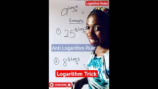 Logarithm Trick 2 viralmathshorts algebra logarithm [upl. by Atteroc380]