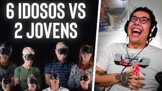 6 IDOSOS VS 2 JOVENS  YETZ REACT AQUELES CARAS [upl. by Ardrey149]