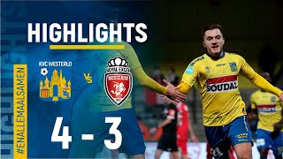 KVC Westerlo 43 RE Mouscron Highlights [upl. by Ennaitsirhc]