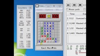 Minesweeper Speedrun 0m02s [upl. by Nosliw]