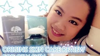 REVIEW Best Origins Skin Care products for Oily Skin  Origins Zero Oil™ line [upl. by Manolo]