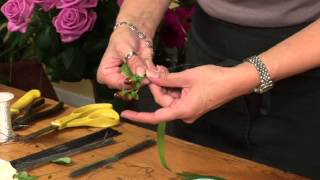 Triangle Nursery  Creating a buttonhole for a man [upl. by Brittni]