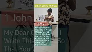 1 John 2  1 Calendar Daily Verses From Bethel AG Church International Worship Centre By Tarishi [upl. by Meave]