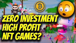 Top 5 FREE Play to Earn Crypto NFT Games with NO Investment [upl. by Wera]