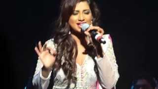 tere naina bade kaatil  Shreya Ghoshal live in Vancouver [upl. by Karalynn]