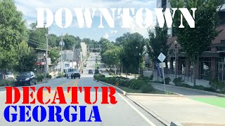 Decatur  Georgia  Downtown Drive [upl. by Grunberg]