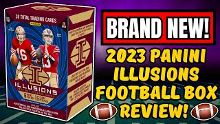 2023 PANINI ILLUSIONS FOOTBALL BLASTER BOX REVIEW🏈 THESE ARE BETTER THAN MEGAS🔥 [upl. by Ylliw]