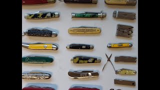 Classic pocket knife collection Part 1 [upl. by Willamina956]