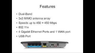 Linksys EA4500 Wireless Router Review [upl. by Katleen]