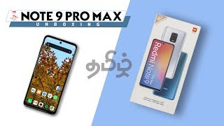 தமிழ் Redmi Note 9 Pro Max Unboxing  என்னெல்லாம் மாறிருக்கு [upl. by Jobina]