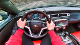 2015 Chevrolet Camaro 36 AT  POV TEST DRIVE [upl. by Leuas]