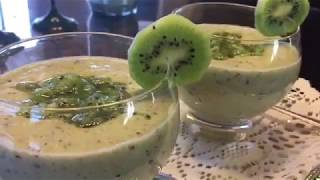 Kiwi Milkshake Recipe in 5 Minute Summer Milkshake [upl. by Jessabell335]