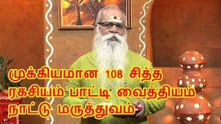 Sidha Ragasiyam 108 nattu marthvam PATTI VAITHIYAM [upl. by Oralla]