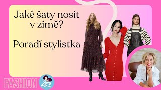 Šaty v zimě Stylistka radí jak nosit tenčí šaty v mrazivém počasí i triky ke štíhlejší postavě [upl. by Bopp626]