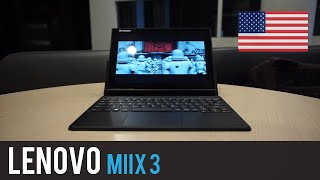 Lenovo Miix 3 Review  English [upl. by Annayar]