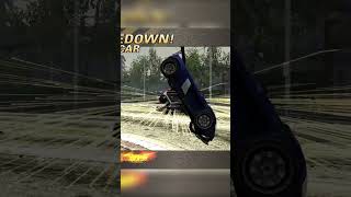 The Best Crash in Burnout Revenge 💥 Shorts [upl. by Annasus]