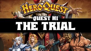 Heroquest Quest 1 The Trial Intro [upl. by Ardehs]