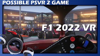 F1 2022 VR  Possible PSVR2 Game [upl. by Ynaffets]