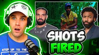 SHOTS FIRED AT DRAKE  Rapper Reacts to Childish Gambino  Yoshinoya REACTION [upl. by Yennek197]