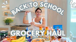 Back To School Grocery Haul  Meal Plan ALDI amp Whole Foods [upl. by Pickering495]