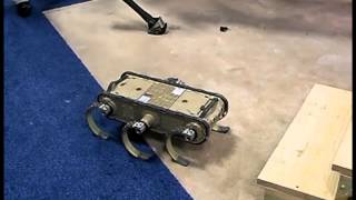 Boston Dynamics RHex Mobile Robot AUVSI 2012 [upl. by Ymme]