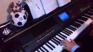 Loves ThemeBarry WhiteCover on Clavinova [upl. by Ardnos879]