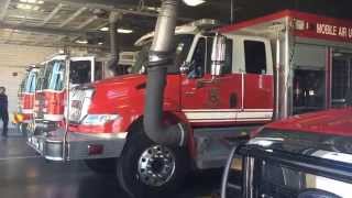 Atlanta Fire Rescue  Structure Fire Response [upl. by Avek912]