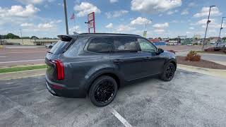 2022 KIA TELLURIDE SX PRESTIGE NIGHTFALL IN GRAVITY GRAY WITH DUNE BROWN [upl. by Trilbi]