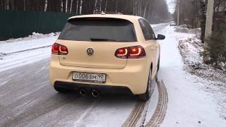 VW Golf Mk6 R20 Milltek exhaust [upl. by Innaig]