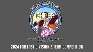 DoDEA Pacific 2024 Far East Cheer Division 2 Team Competition [upl. by Bowden]