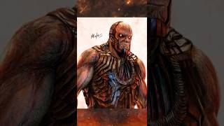 Darkseid coloredpencilart zacksnydersjusticeleague [upl. by Lebasiram]