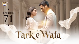 Tark e Wafa Episode 71  16 Sep 2024 English Subtitles ARY Digital Drama [upl. by Adnolrehs]