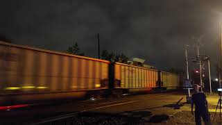 Norfolk Southern 814 flying Eastbound through Suffolk Va [upl. by Ayekim314]