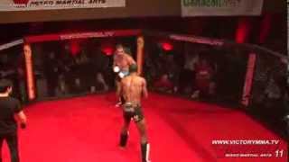 Victory MMA 11 Joe Elliot vs Darnell Jones [upl. by Atinreb]